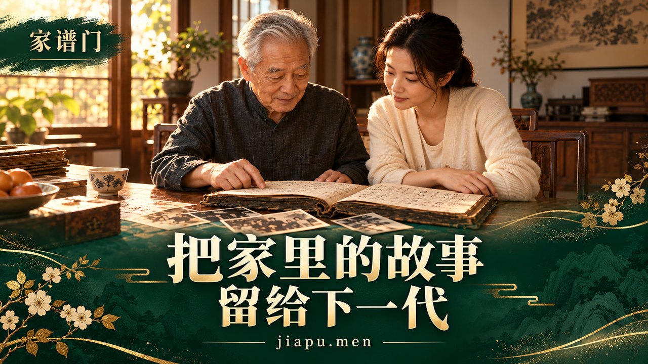 家谱门故事短片封面